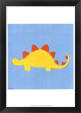 Framed Stegosaurus Print