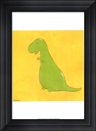 Framed T-Rex Print