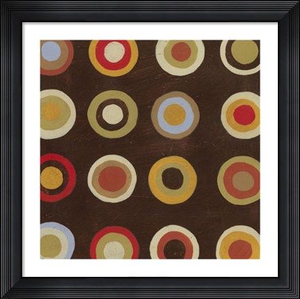 Framed Bullseye I Print