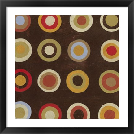 Framed Bullseye I Print