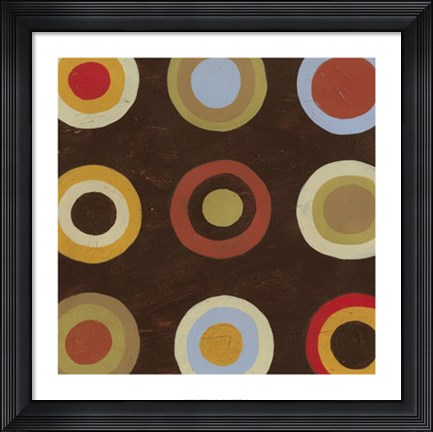 Framed Bullseye II Print