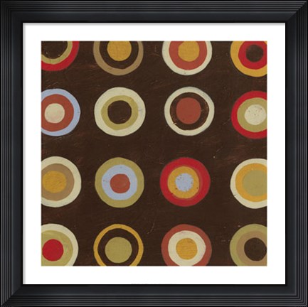 Framed Bullseye IV Print