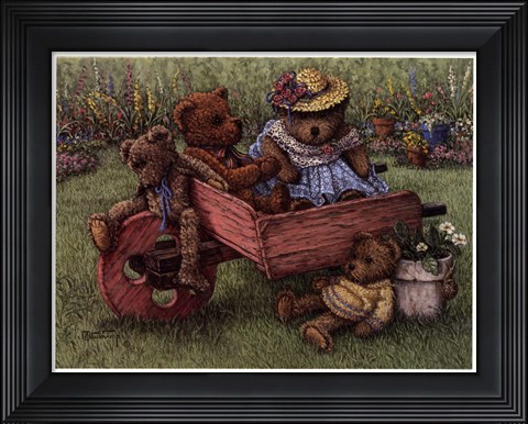 Framed Amy&#39;s Bears Print