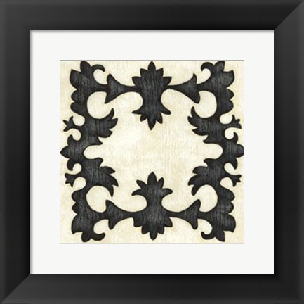 Framed Petite Suzani I Print