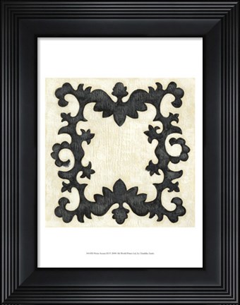 Framed Petite Suzani III Print