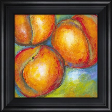Framed Abstract Fruits II Print