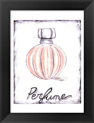 Framed Perfume Print