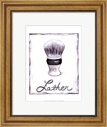 Framed Lather Print