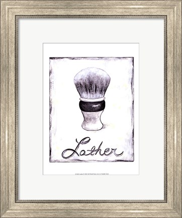 Framed Lather Print