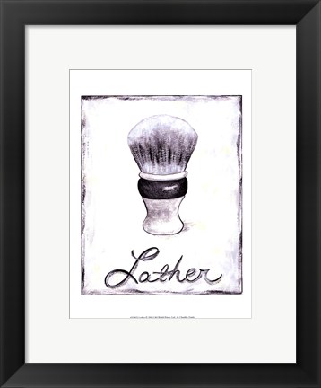 Framed Lather Print