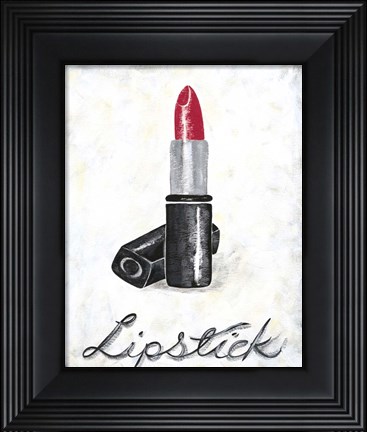 Framed Lipstick Print