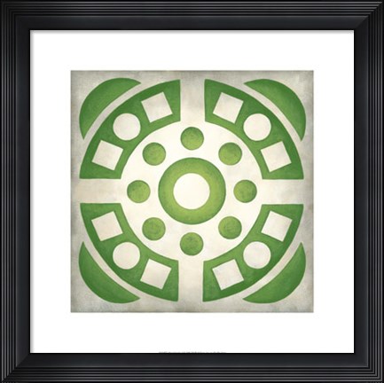 Framed Classical Garden II Print