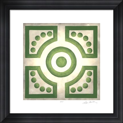 Framed Classical Garden III Print