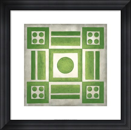 Framed Classical Garden IV Print