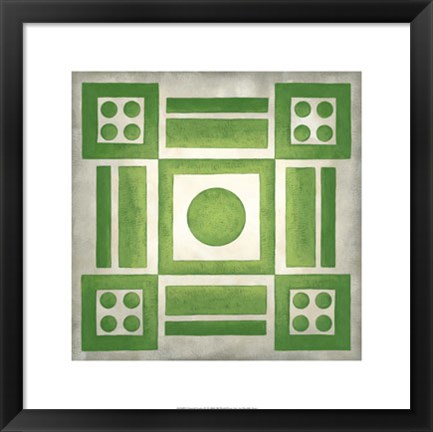 Framed Classical Garden IV Print