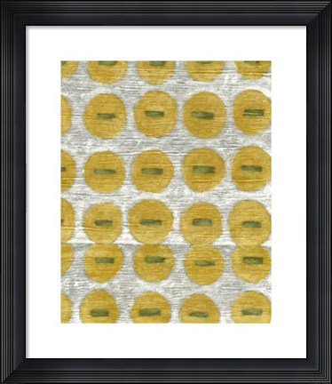 Framed Silk Road Ikat II Print