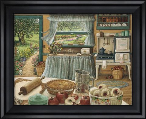 Framed Apple Pie Harvest Print