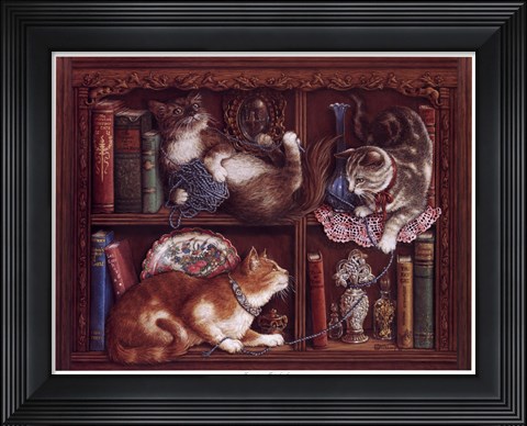 Framed Morning Mischief Print