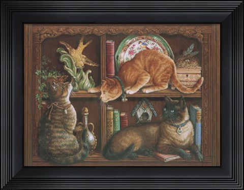 Framed Birdwatchers Print