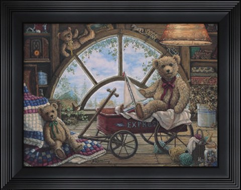 Framed Remembering Yesterday Print