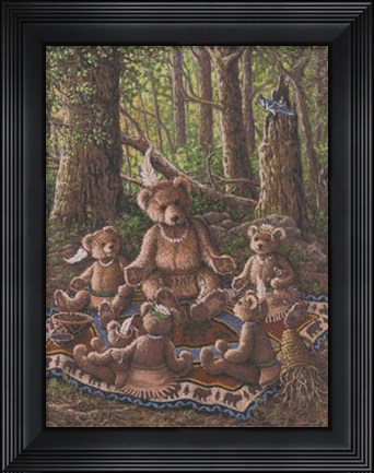 Framed Story Teller Print