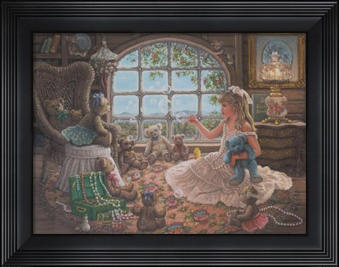 Framed Bright Visions Print