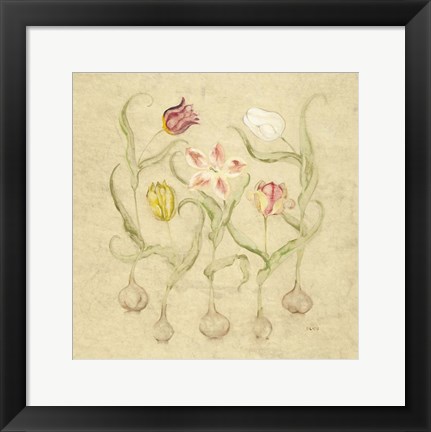 Framed Dancing Bulbs II Print