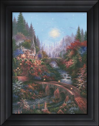 Framed Moonlight Grace Print