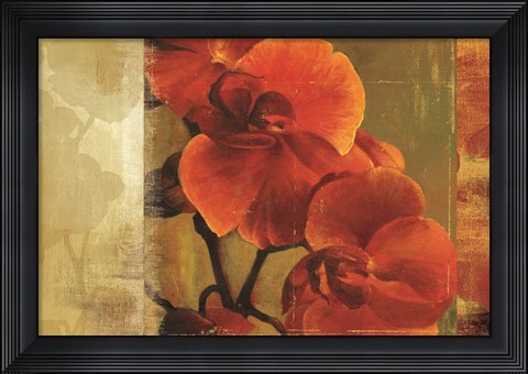 Framed Crimson Delight Print
