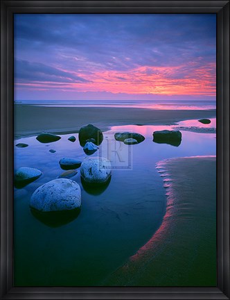 Framed Dunraven Bay Print