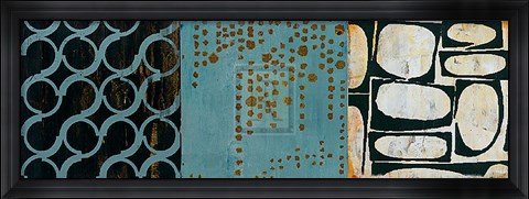 Framed Graphic Science I Print