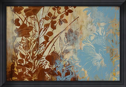 Framed Primary Silk II Print