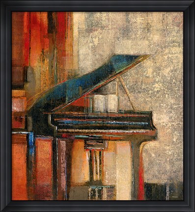 Framed Piano Forte Print