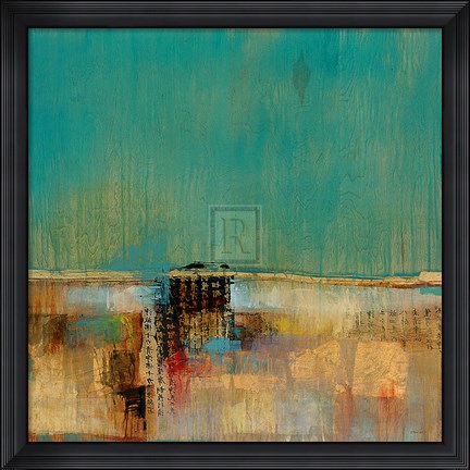 Framed Lateral Divide I Print
