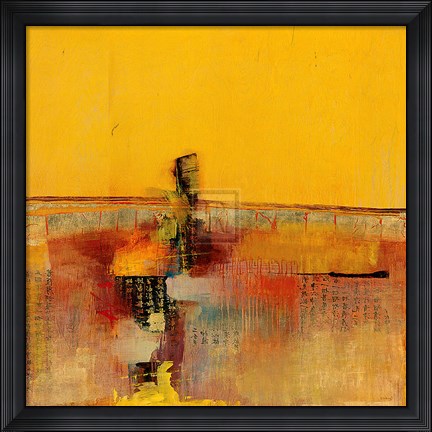 Framed Lateral Divide II Print