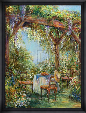 Framed Wisteria Breeze Print