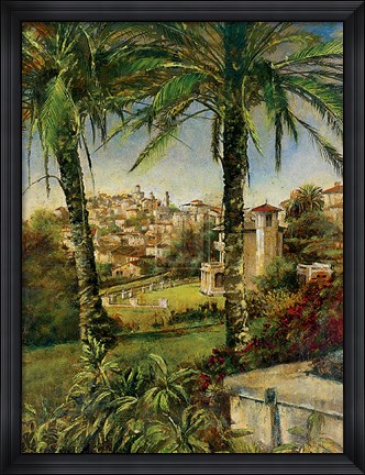 Framed Vista Di Duomo Print