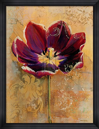 Framed Floral Promices VI Print