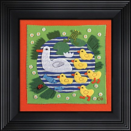 Framed Across The Pond Print