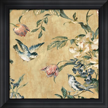 Framed Birdland I Print