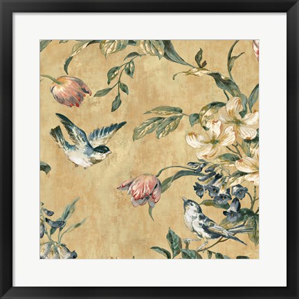 Framed Birdland I Print
