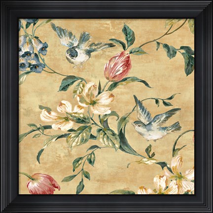 Framed Birdland II Print