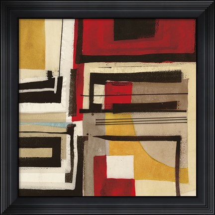 Framed Geometric II Print