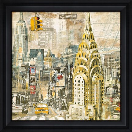 Framed In Manhattan Print