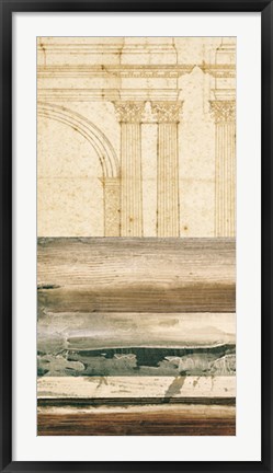 Framed Architectural Detail II Print