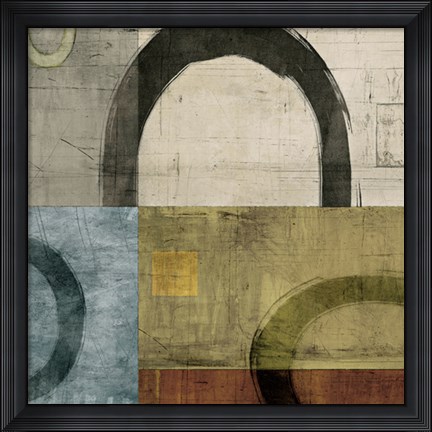 Framed Remix I Print