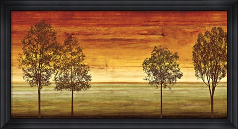 Framed Sunset Vista II Print