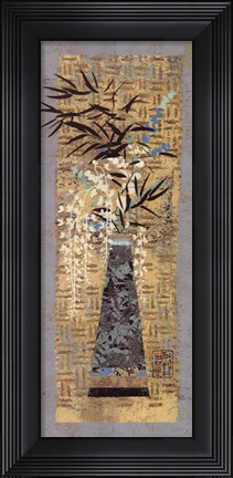 Framed Oriental I Print