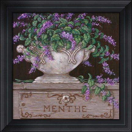 Framed Paquet De Menthe Print