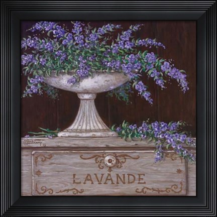 Framed Paquet De Lavande Print